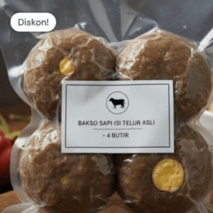 bakso frozen isi telur daging sapi premium
